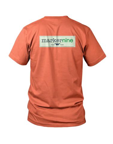Marker Nine Traditional Logo Short Sleeve T-Shirt