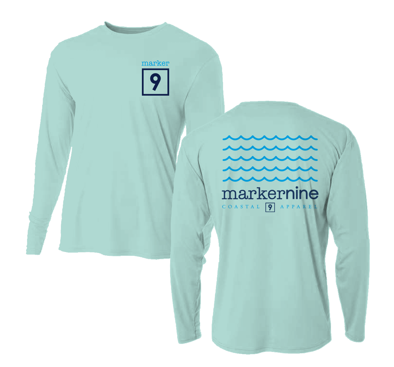 Waves Long Sleeve Performance Shirt