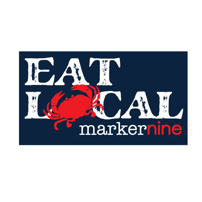 Eat Local Decal